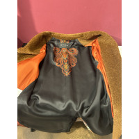 Etro Jacket/Coat Wool in Brown