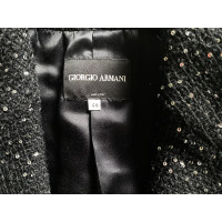 Giorgio Armani Jacket/Coat Wool in Black