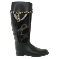 Moschino Love Rubber boots in black