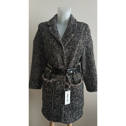 Bimba Y Lola Jacket/Coat Wool in Grey