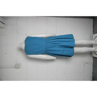 Red Valentino Dress Cotton in Blue