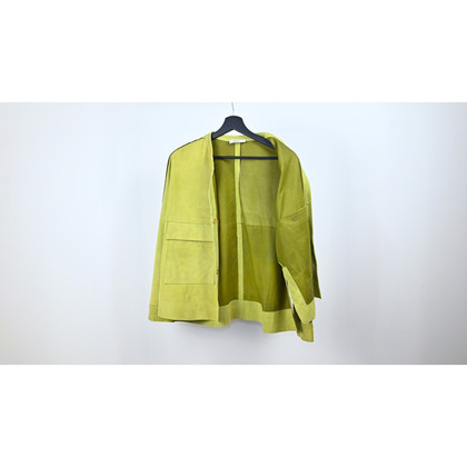 Odeeh Giacca/Cappotto in Pelle in Verde