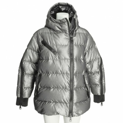 Moncler Jacket/Coat in Silvery