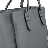 Valentino Garavani Shopper Leather in Grey