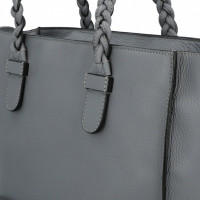 Valentino Garavani Shopper Leather in Grey