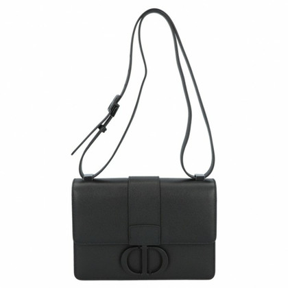 Dior 30 Montaigne Leather in Black