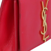 Yves Saint Laurent Borsa a tracolla in Pelle in Rosa