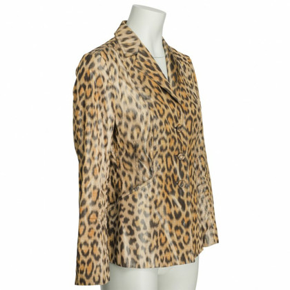 Dior Jacket/Coat Silk in Brown
