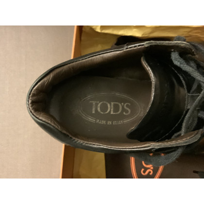Tod's Sneakers aus Leder in Schwarz
