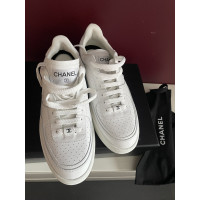 Chanel Trainers Leather in White