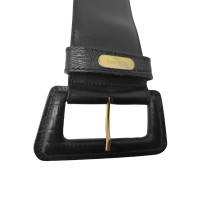 Gianni Versace Belt Leather in Black