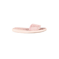 Chanel Slippers/Ballerinas Wool in Pink