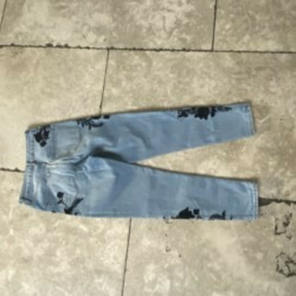 Topshop Jeans aus Baumwolle in Blau