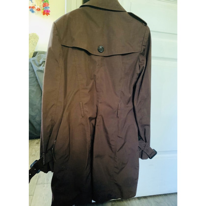 Burberry Jacket/Coat Cotton in Brown