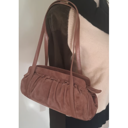 Balenciaga Shoulder bag Fur in Brown