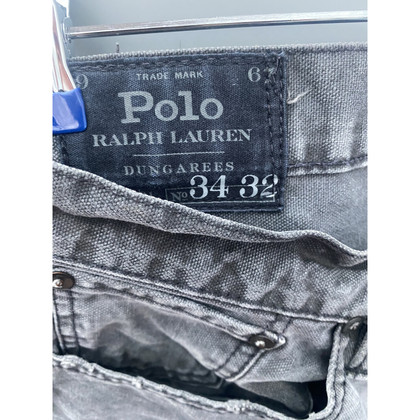 Polo Ralph Lauren Hose aus Baumwolle in Grau