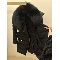 Gianni Versace Jacket/Coat Fur in Black