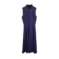 Emilia Wickstead  Kleid aus Wolle in Blau