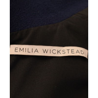 Emilia Wickstead  Kleid aus Wolle in Blau