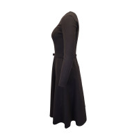 Oscar De La Renta Kleid aus Wolle in Schwarz
