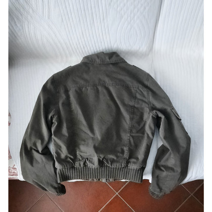 Liu Jo Jacket/Coat Cotton in Khaki