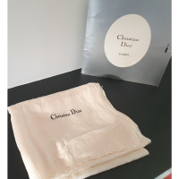 Christian Dior Scarf/Shawl Silk in Cream