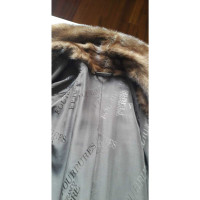 Gianfranco Ferré Jacket/Coat Fur in Brown
