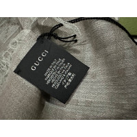 Gucci Scarf/Shawl Wool in Beige