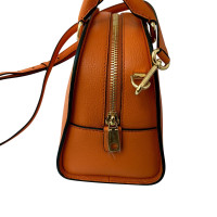 Dolce & Gabbana Handtasche aus Leder in Orange
