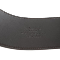 Yves Saint Laurent Wide belt in dark brown