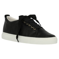 Lanvin Sneakers aus Leder in Schwarz