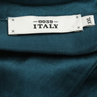 Altre marche 0039 Italia - camicetta di seta in petrolio