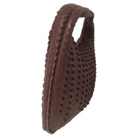 Bottega Veneta Handbag Leather in Fuchsia