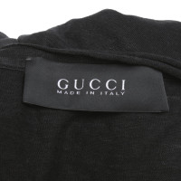 Gucci Oberteil aus Leinen in Schwarz