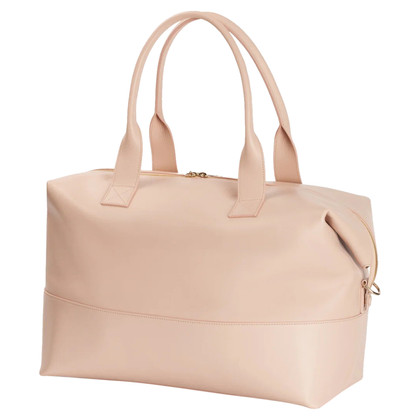 Genny Travel bag Leather in Pink