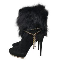 Le Silla  Ankle boots Suede in Black