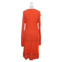 Missoni Knitted dress in orange