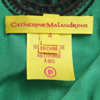 Catherine Malandrino Seidenkleid in Grün