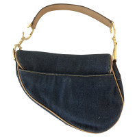 Christian Dior Shoulder bag Jeans fabric in Blue