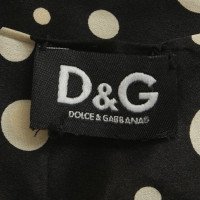 Dolce & Gabbana Fijne sjaal met dot patroon