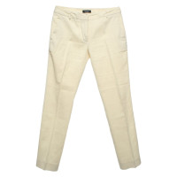 Max & Co Trousers Cotton in Cream