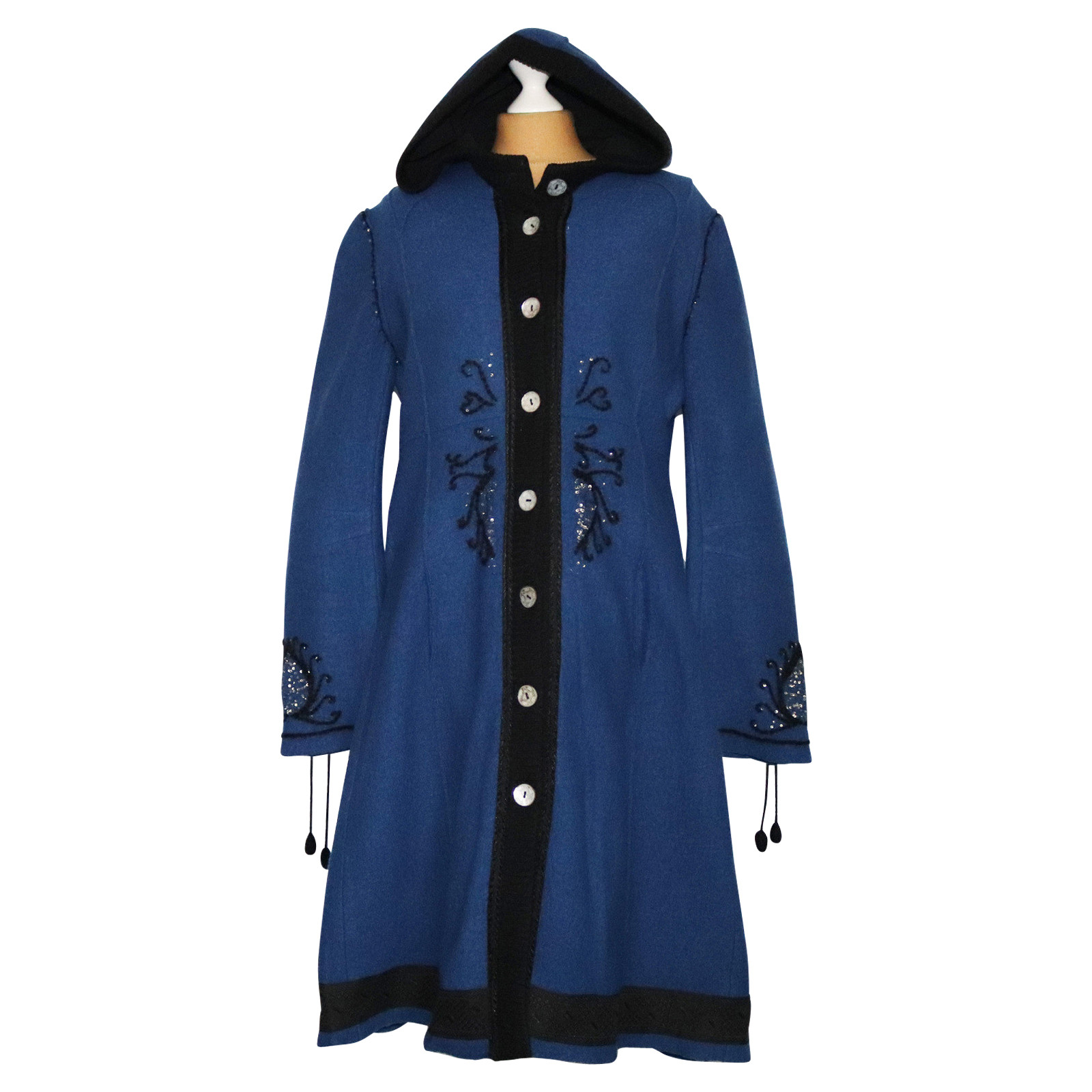 Noa Noa Jacket/Coat Wool in Blue - Second Hand Noa Noa Jacket/Coat Wool in  Blue buy used for 80€ (4752658)