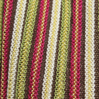 M Missoni Scarf with striped pattern