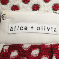 Alice + Olivia 2-divider with jacquard pattern