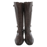 Belstaff Stiefel aus Leder in Braun