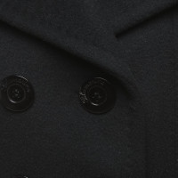 Blumarine Jacke/Mantel aus Wolle in Schwarz
