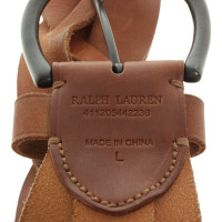 Ralph Lauren Cintura in Pelle in Marrone