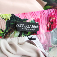 Dolce & Gabbana Broek met bloemenpatroon