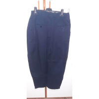 Nina Ricci Trousers Cotton in Blue