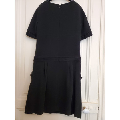 Chanel Dress Wool in Black